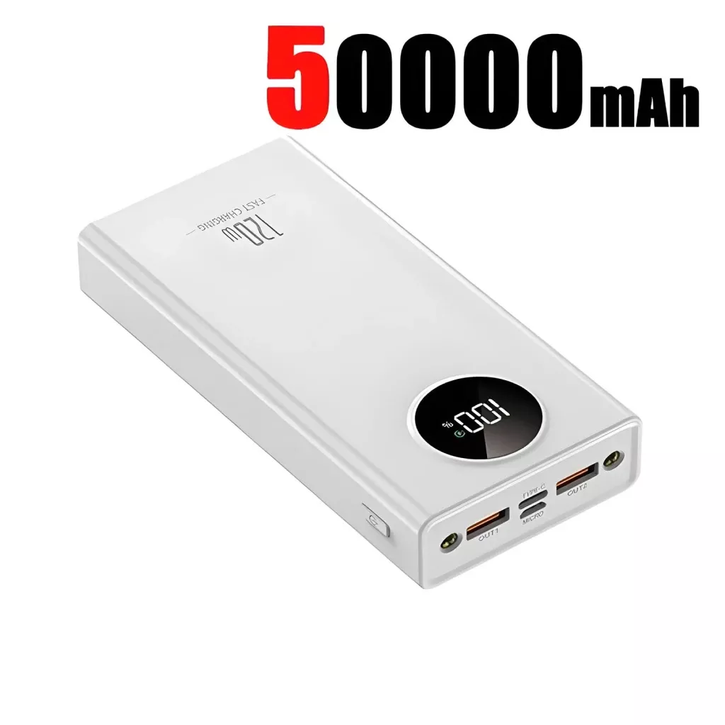 White 50000mAh