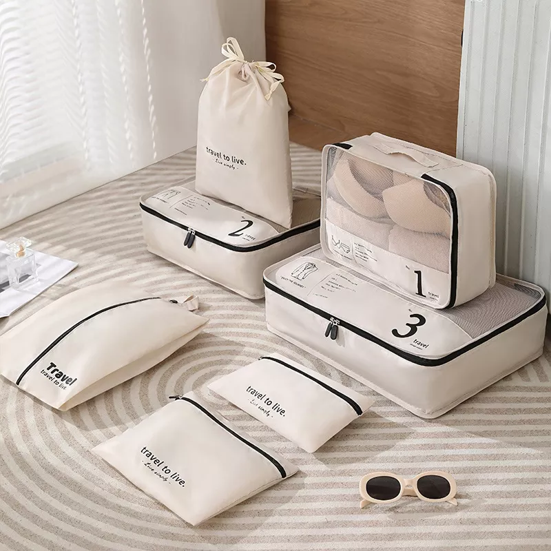 7-Piece Travel Storage Bag Set 7-Piece Travel Storage Bag Set