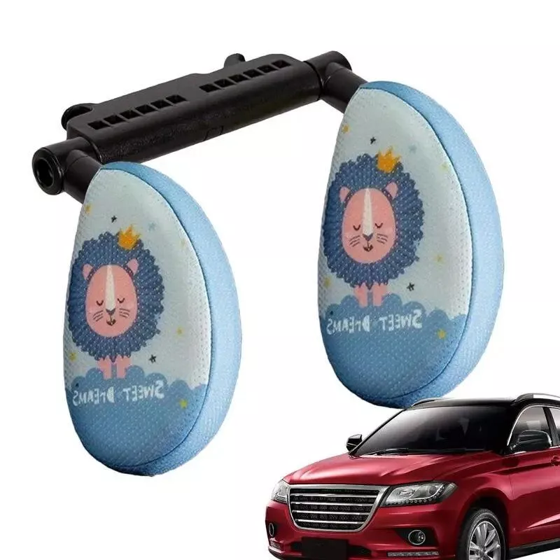 Adjustable Car Seat Neck Pillow – Comfortable Headrest for Travel, Suitable for All Ages