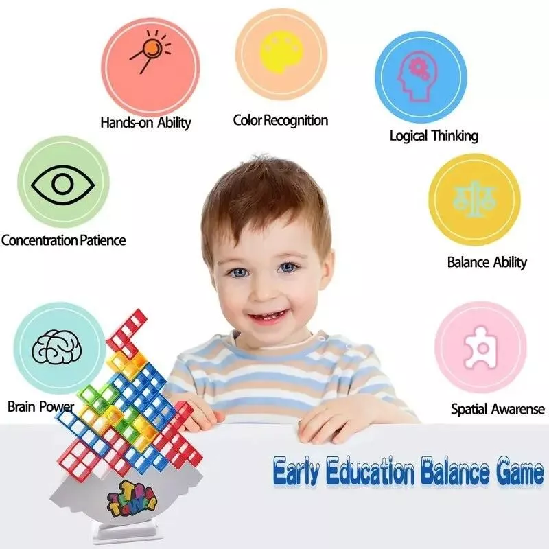 FunStack Tetra Tower: Family-Friendly Balancing Block Game FunStack Tetra Tower: Family-Friendly Balancing Block Game