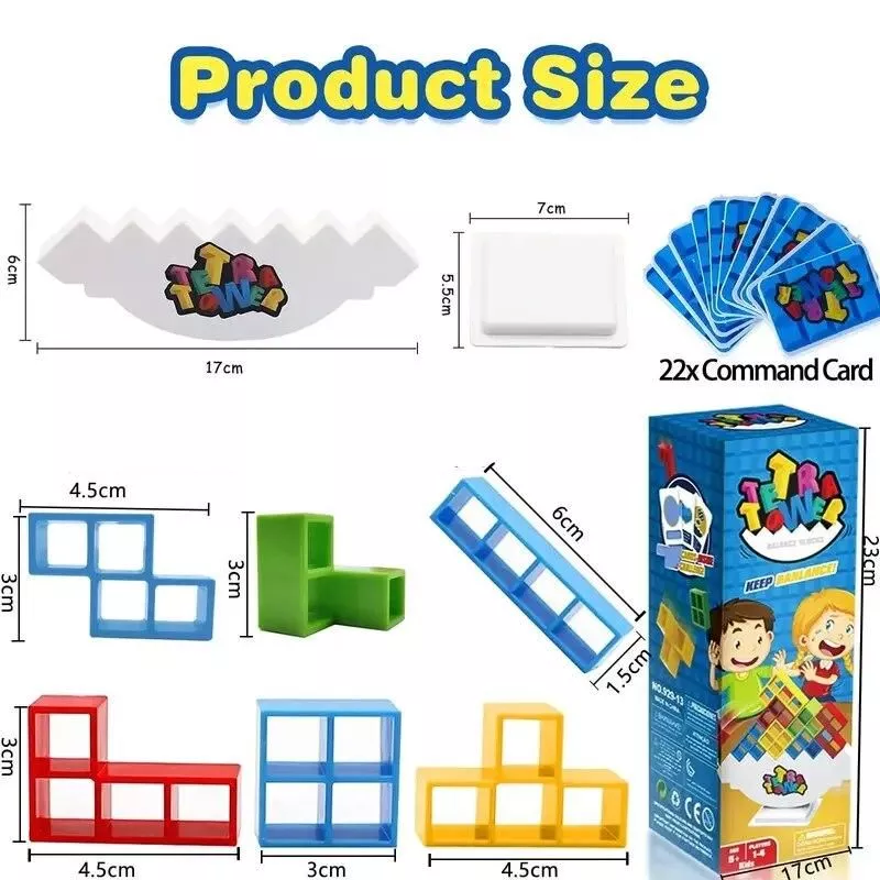 FunStack Tetra Tower: Family-Friendly Balancing Block Game FunStack Tetra Tower: Family-Friendly Balancing Block Game