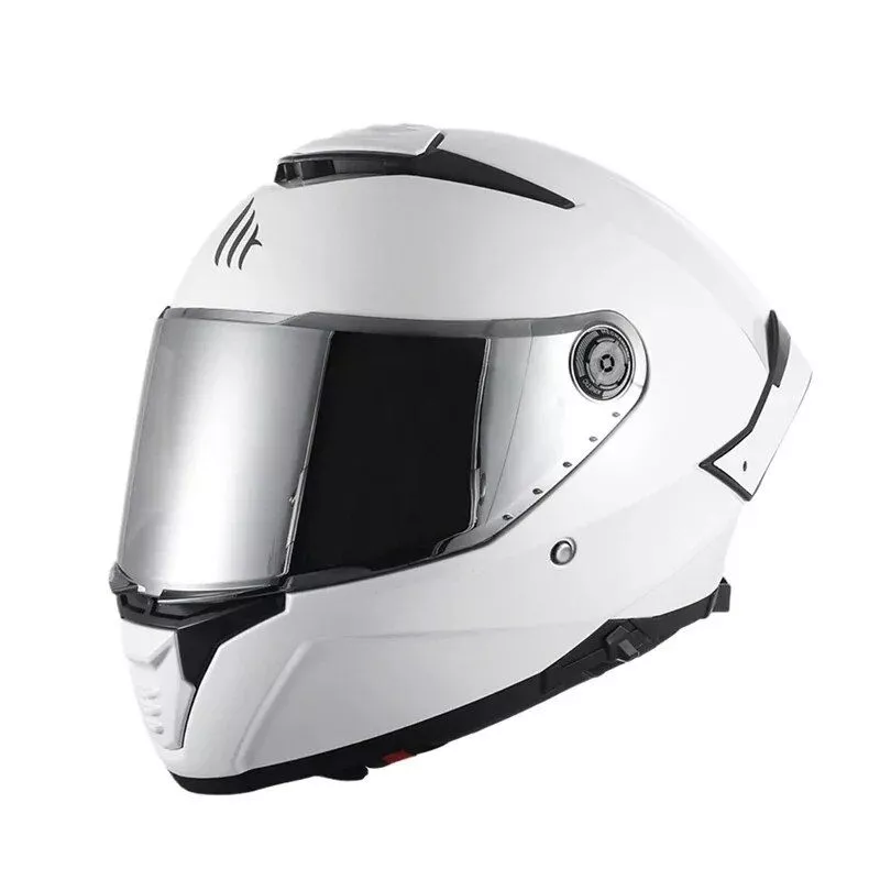 With Silver Visor